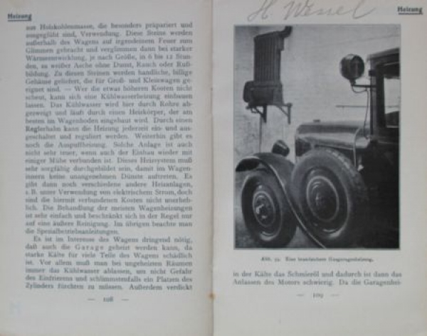 Lengerke "Automobil ABC" Vehicletechnic 1928 (6576)